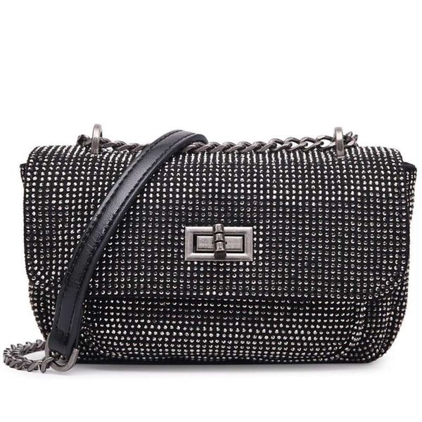 

ura rhinestone sequin women's bag fashion chain small bag menger fragrance glittering diamond women