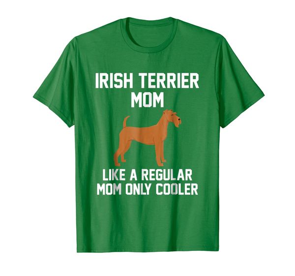 

irish terrier shirt - funny irish terrier mom t-shirt, White;black