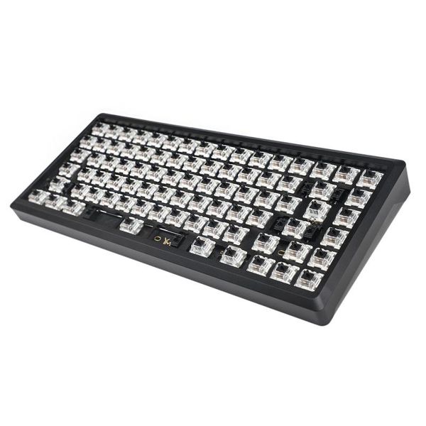 

75v3 pcb swap cnc case qmk via fully programmable stabilizers kit support ansi iso cherry mx mechanical keyboard keyboards