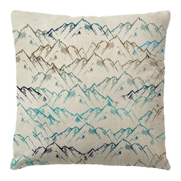 

high design sense quality of pillow cushion car headrest sofa back pillow mandala national style pattern cover