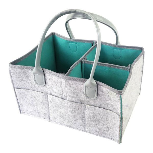 

diaper bags felt bag portable for easy carrying going out baby box storage