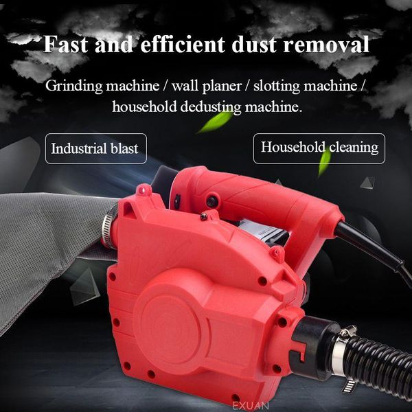 

car sponge 220v high-power blowing and suction dual-purpose cleaning tool industrial dust collector vacuum blower wall mill general fan