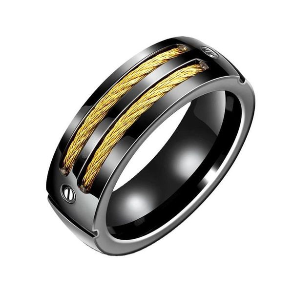 

cluster rings two gold line vintage wedding band men women jewelry, Golden;silver
