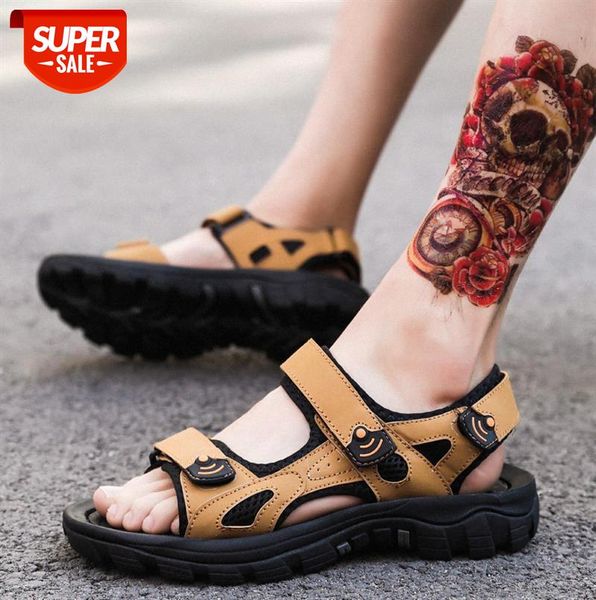

sandals student shoe men's korean sports leisure youth vietnam beach shoes #iq6q, Black