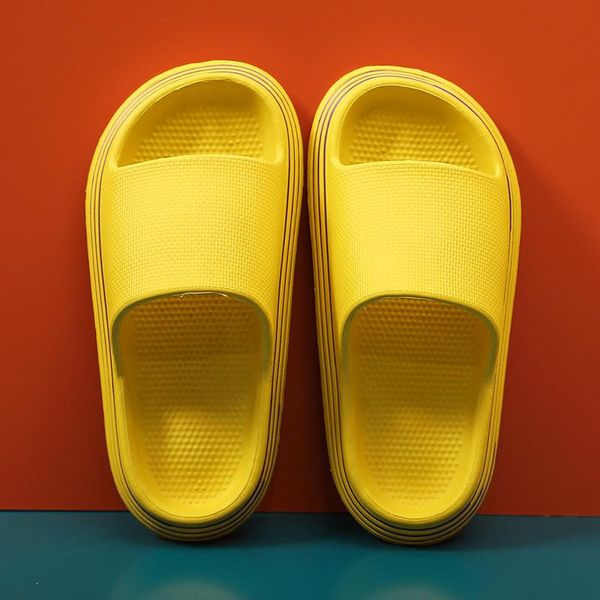 

slippers eva women's summer flip flops soft for home indoor women large size 45 house femme pantoufles, Black