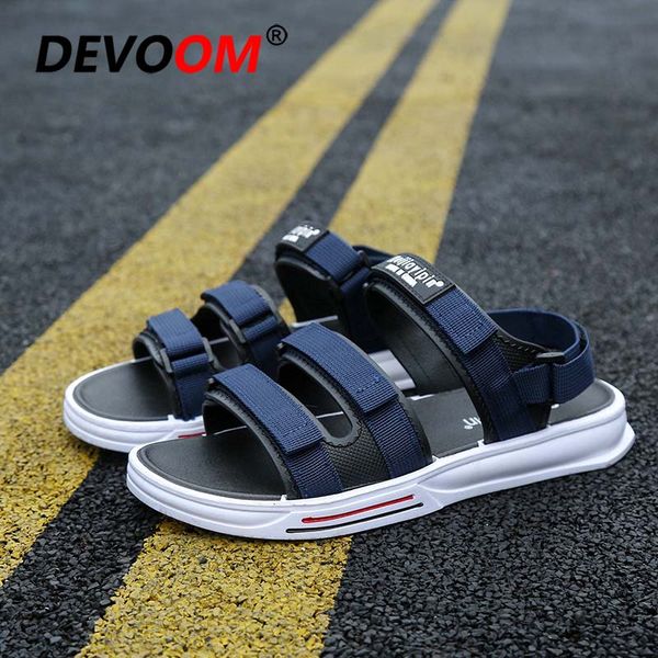 

2021 sandals men leisure beach shoes summer casual shoes men sandalias hombre flip flops zapatos hombre sandalen, Black