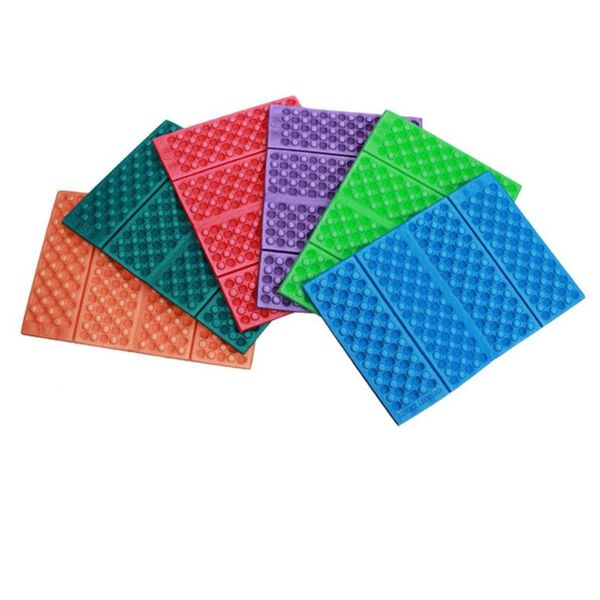

outdoor pads 5pcs picnic camping mat cushion seat pad folding soft waterproof durable portable hiking accessories