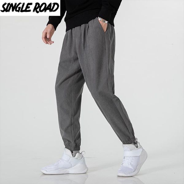 

men's pants single mens sweatpants men 2021 solid plain baggy joggers running sports trousers male casual jogging for, Black