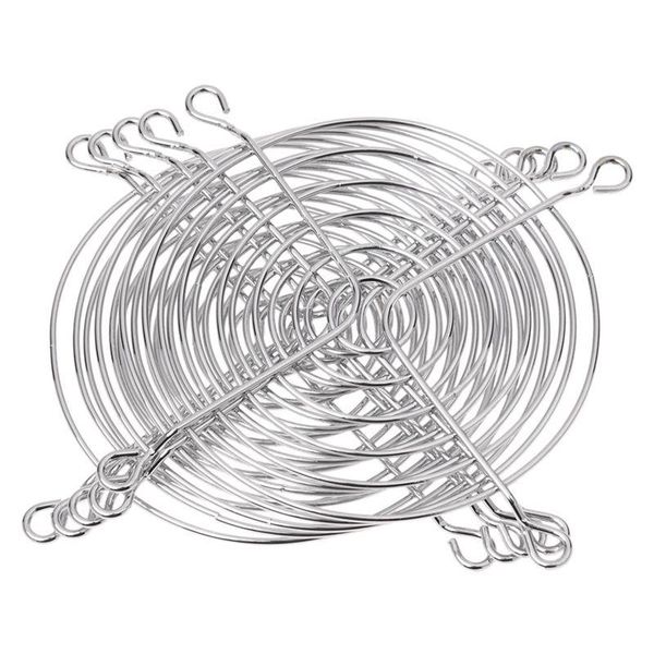

electric fans 5 pcs 90 x 90mm cooling fan grill metal wire finger guards