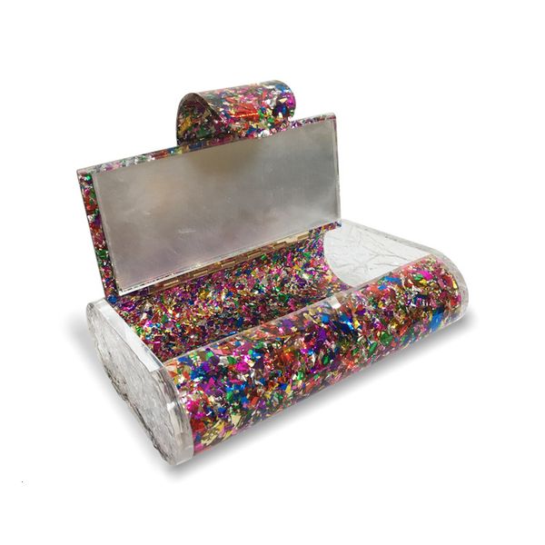 

20 lens colored acrylic dinner large gold paper hand dress box bag