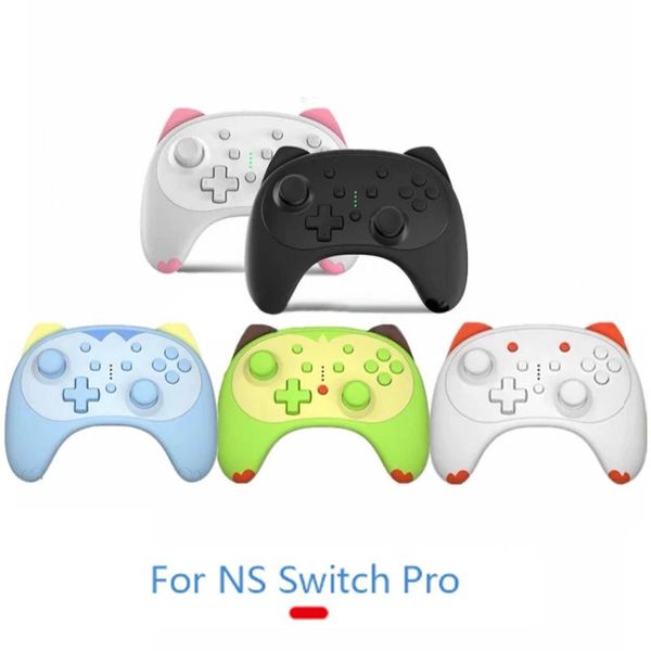 

bluetooth wireless switch controller mini cat type gamepad for / lite game joystic controllers & joysticks