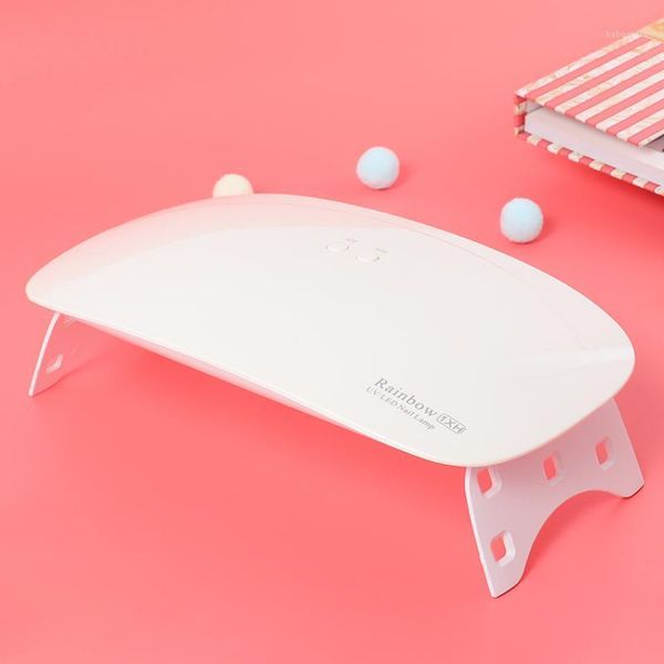 

24w nail lamp pink white dryer machine uv led usb cable drying gel varnish 15 leds art tool1