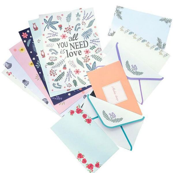 

gift wrap letter envelope paper korean stationery creative aesthetic lovely little fresh fragrance set
