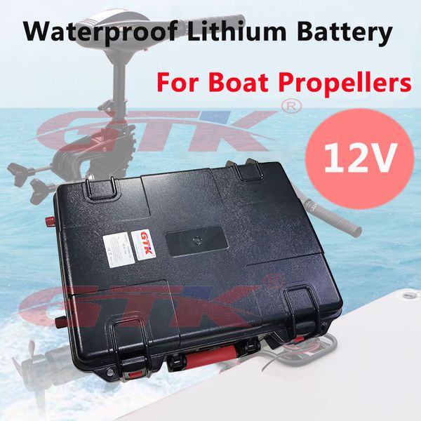 

waterproof 12v 60ah 80ah 100ah 120ah 150ah 200ah lithium battery for ship rubber boat propeller trolling motor+ 10a charger
