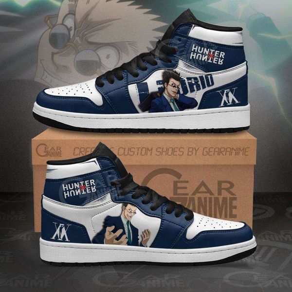 

hxh leorio sneakers hunter x hunter anime shoes
