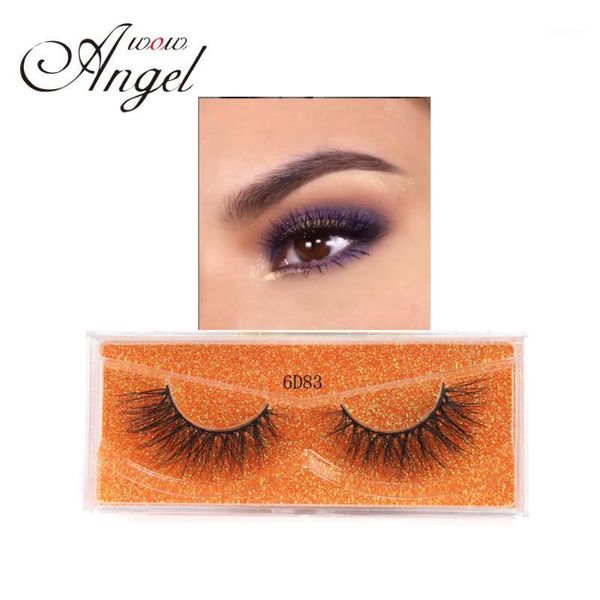 

6d mink lashes natural eyelashes false full strip fake eyelash makeup 6d831