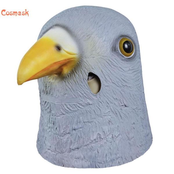 

party masks cosmask pigeon mask cute animal latex halloween costume theater novelty