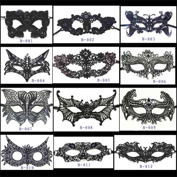 

black fun lace eye mask fashion theme dance party mask halloween