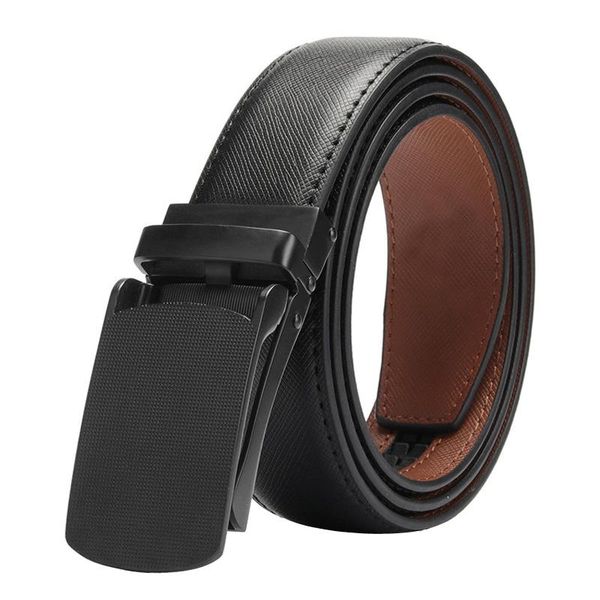 

belts selling luxury belt imitation leather automatic buckle men's business casual pant wild designer, Black;brown