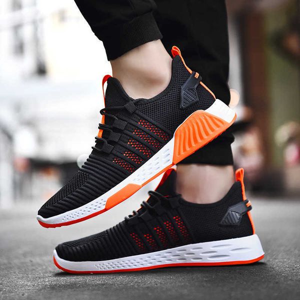 

korean summer new sports men's light and breathable leisure student running low shallow lace up travel shoes