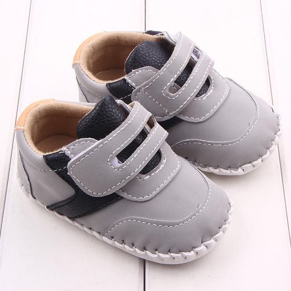 

first walkers baby boy shoes hand-stitched frosted hole single toddler