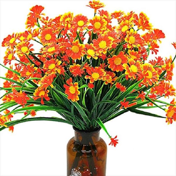 

decorative flowers & wreaths 7-fork high-quality simulation flower daisy bouquet ono chrysanthemum home garden wedding party corridor decora