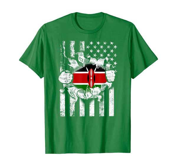

usa heart kenyan hands patriot american kenya shirt, White;black