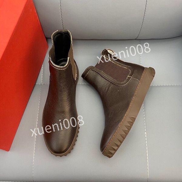 

boots winter women ankle leather autumn warm fur motorcycle non-slip waterproof female platform shoes snow boot rd211003, Black