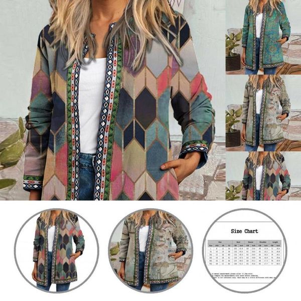 

women's jackets good wormanship winter vintage women coat for daily wear casual, Black;brown