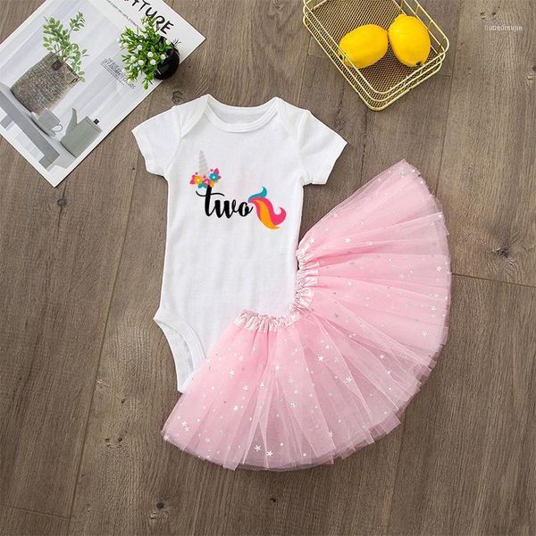 

skirts my baby girl first happy birthday outfit dress cute tutu lnfant romper and skirt 0-24months clothes1, Blue