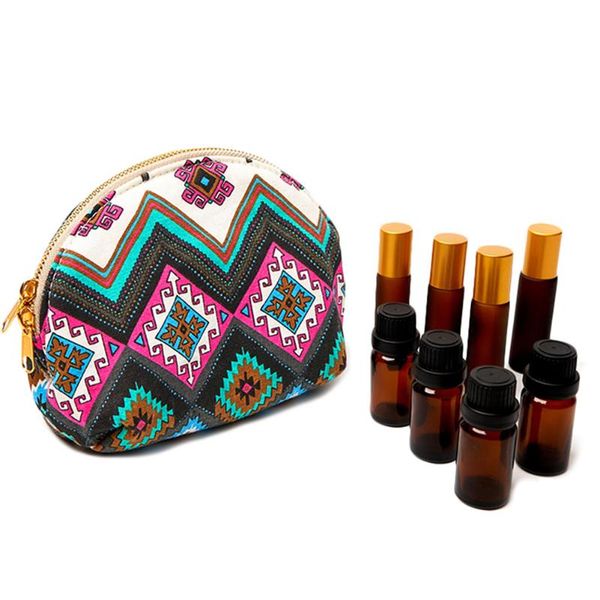 

storage bags essential oil bag 15ml ball round bottle clutch canvas pack