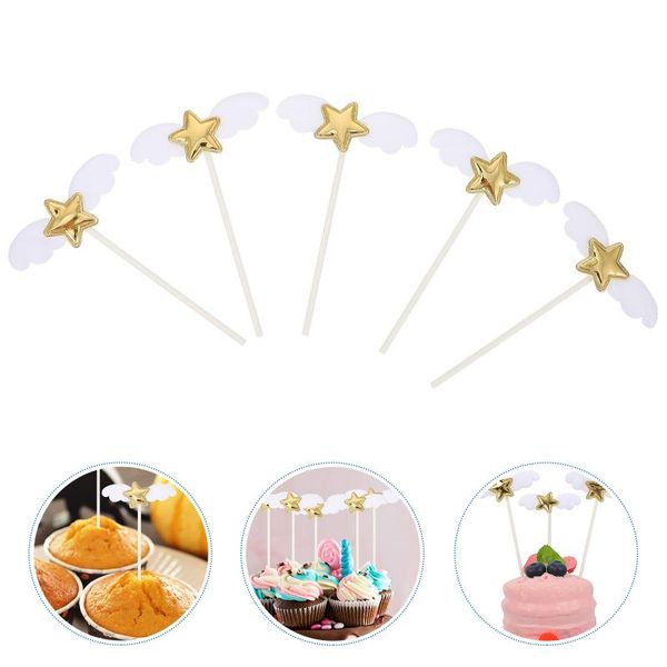 

other festive & party supplies 20pcs delicate dessert wing inserts cake ers