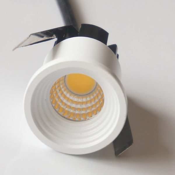 Faretti Mini LED per armadietti 3w 6W COB Downlight AC85V-265V Lampada spot bianca o calda RoHS CE con driver