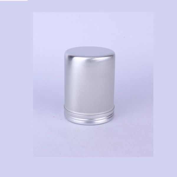 

3ps 350g silver aluminum pot jars,car wax containers, with lids,aluminum hair wax,pomade metal storage jar,tea jar tin bottles & jars