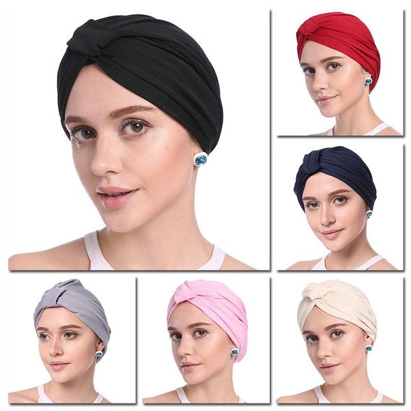 

beanies ladies islamic headband hijab scarf for women fashion charm muslim turban headwrap multifunctional headscarf night caps