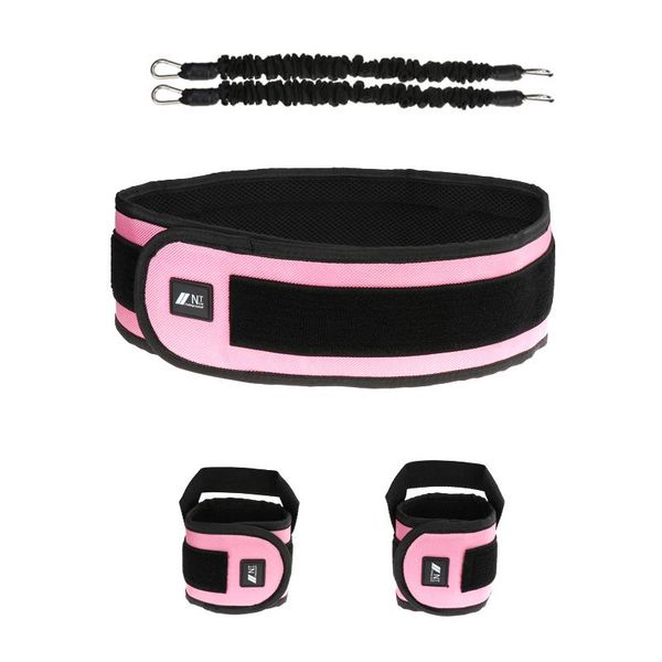 

fitness exercise bouncing trainer pull up elastic body band belt for jump training workout leg tennis men women accessories