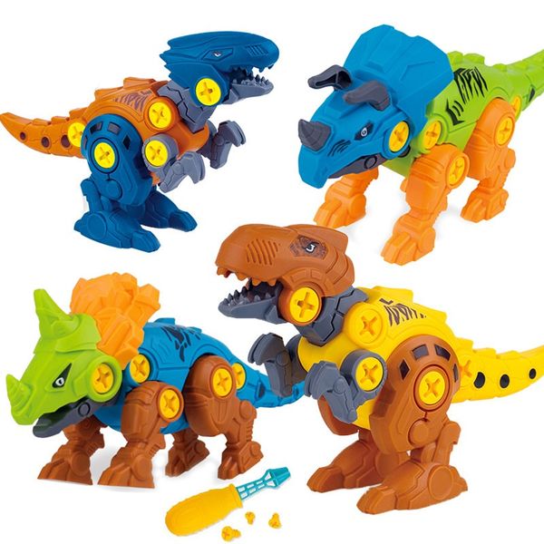 

Take Apart Toy Dinosaur DIY for kids Assemble Set Screw Nut Disassembly Building Engineering Play Kit Educational Toys