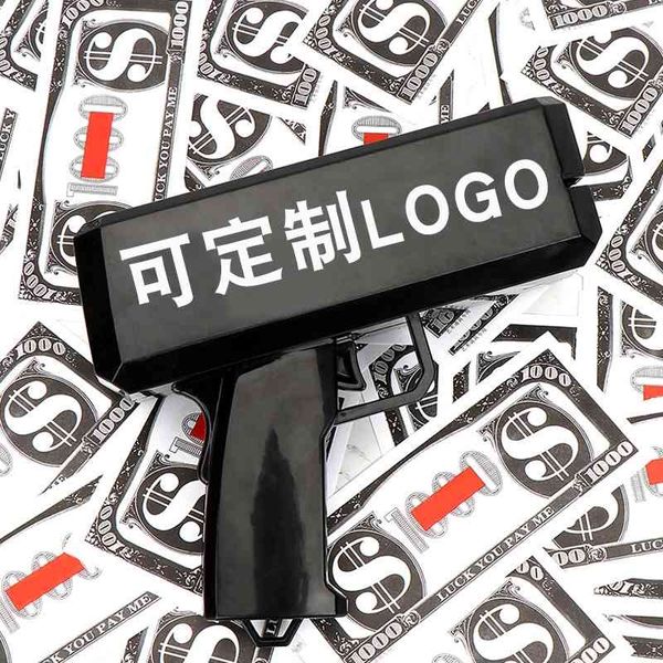 

1new creative electric usb charging money gun children's toy pistol2021