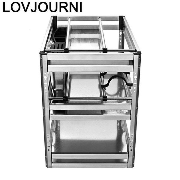 

accessories organizer mutfak malzemeleri stainless steel cuisine cocina cozinha kitchen cabinet cestas para organizar basket storage & organ