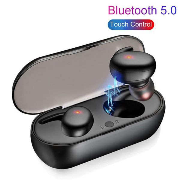 Y30 TWS Auricolari Blutooth wireless 5.0 Cuffie con cancellazione del rumore HiFi 3D Stereo Suono Musica Auricolari In-Ear per smartphone Android