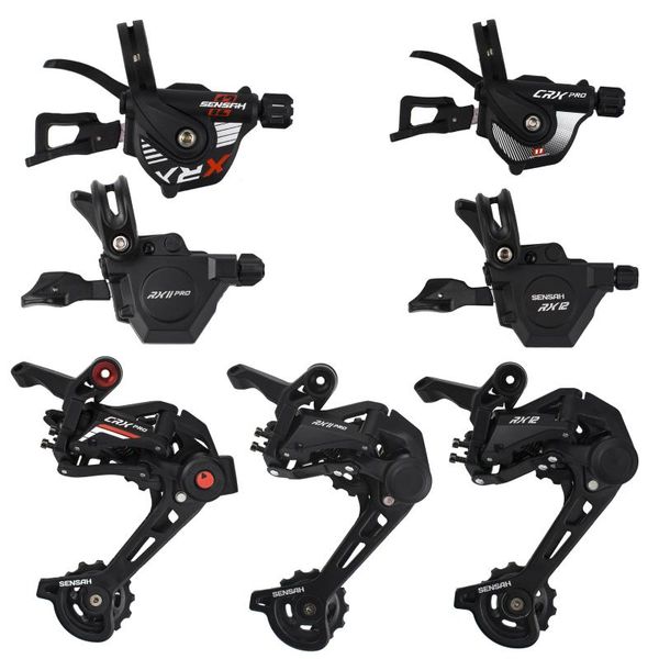 

bike derailleurs sensah rx10 rx11 12pro crx xrx bicycle 10 / 11 12 speed shifter lever rear for mtb mountain