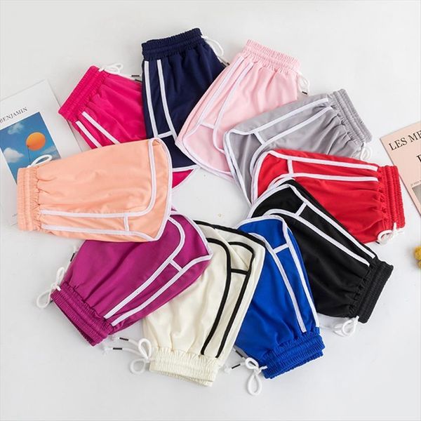 

spring fashion elastic waist casual women pants high black white harajuku beach womens