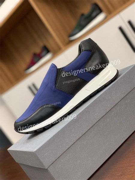 

designer shoes luxury vintage mens golden sneakers luxe dark blue camouflage dress shoes size38-46, Black