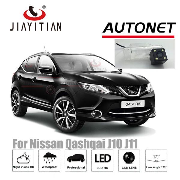 

car rear view cameras& parking sensors jiayitian camera for qashqai j10 j11/dualis/2006~2021 night vision ccd reverse backup license