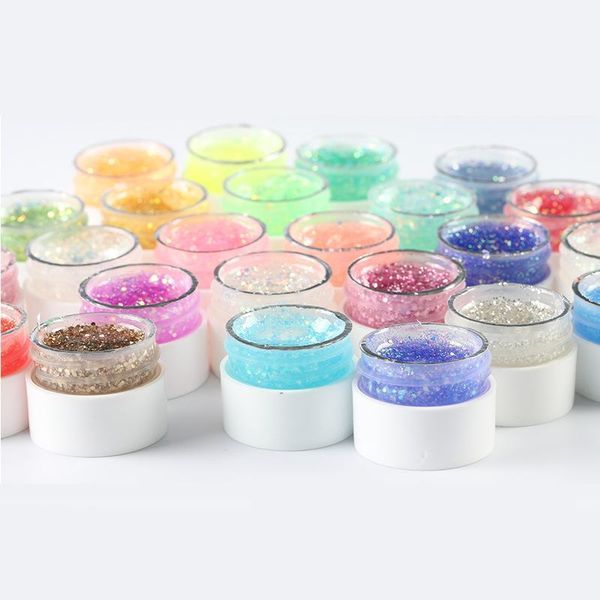 

colors uv gel absorption type polish led varnish nail set1, Red;pink