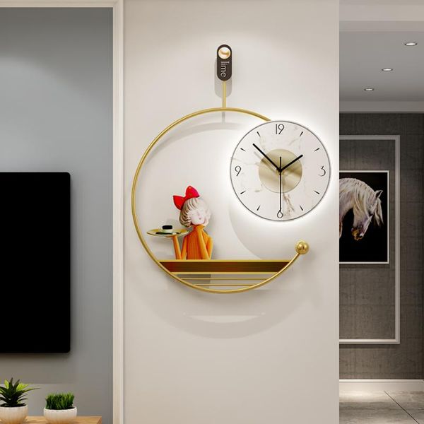 

wall clocks nordic fashion creative clock silent modern minimalist living room decoration reloj de pared home decor bc50gz
