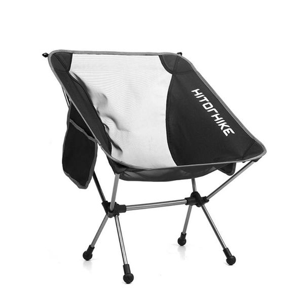 

fishing accessories outdoor folding camping chair ultra-light aluminum alloy portable beach stool picnic seat for bbq