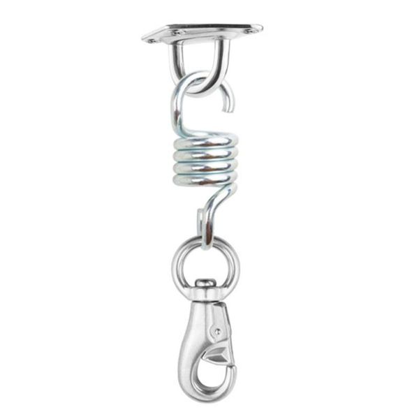 

accessories 3pcs/1 set swing hook chair hanging spring swivel hooks yoga fixed plate (silver)