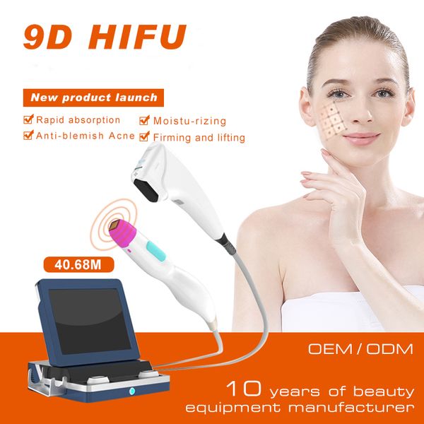 

9d hifu neck skin rf tightening lift machine fat buring on thighs and under the buttocks wrinkles removal hifu salon use