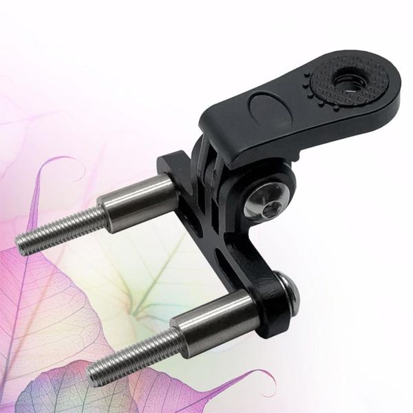

pc headlight bracket durable prime black aluminum for bike outdoor pads